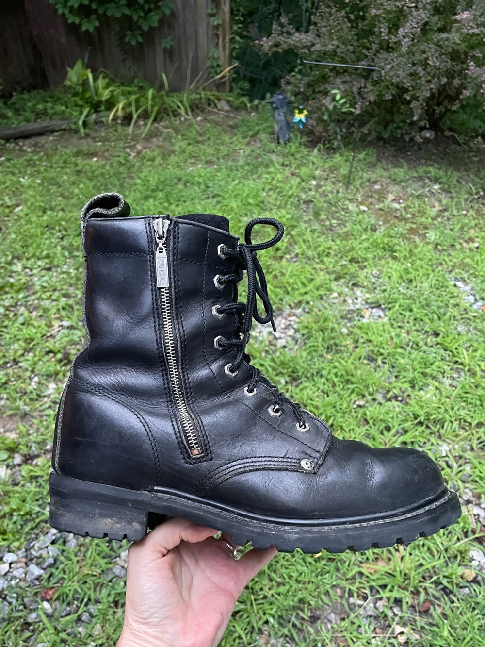 Harley-Davidson Black Motorcycle Boots Size 11 Men’s